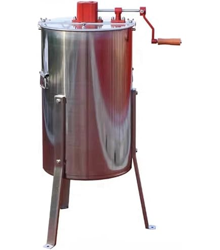 蜂蜜分離器（遠心分離機） Amazon.co.jp: 遠心分離機 蜂蜜分離機 2フレーム 手動 ステンレス製